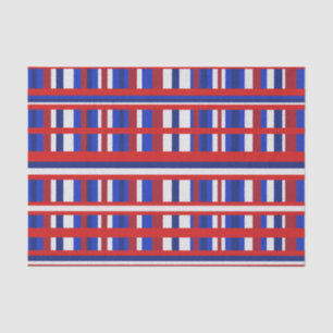 Plaid Patriot Tissue Paper