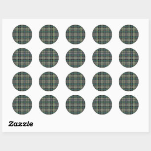 Plaid Pattern Sticker