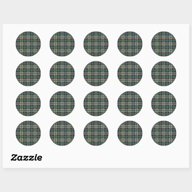Plaid Pattern Sticker (Sheet)