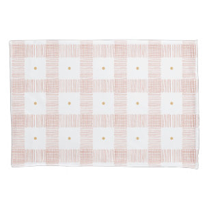 Plaid Pencil Strokes Pillowcase