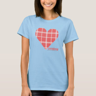 Plaid Pink 4 T-Shirt
