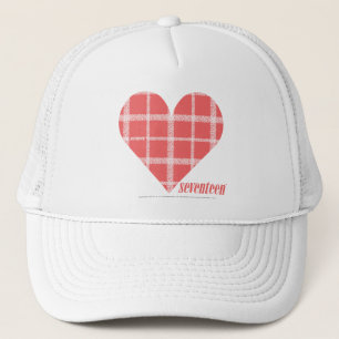 Plaid Pink 4 Trucker Hat