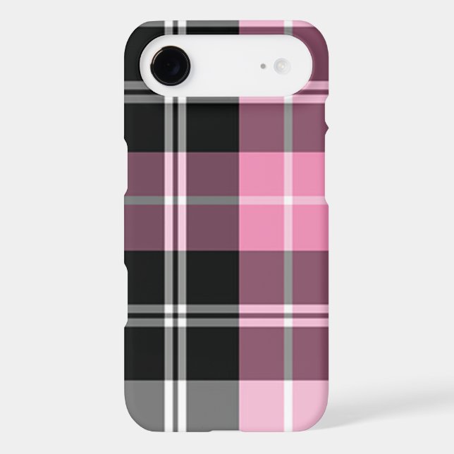 Plaid pink Case-Mate iPhone case (Back)