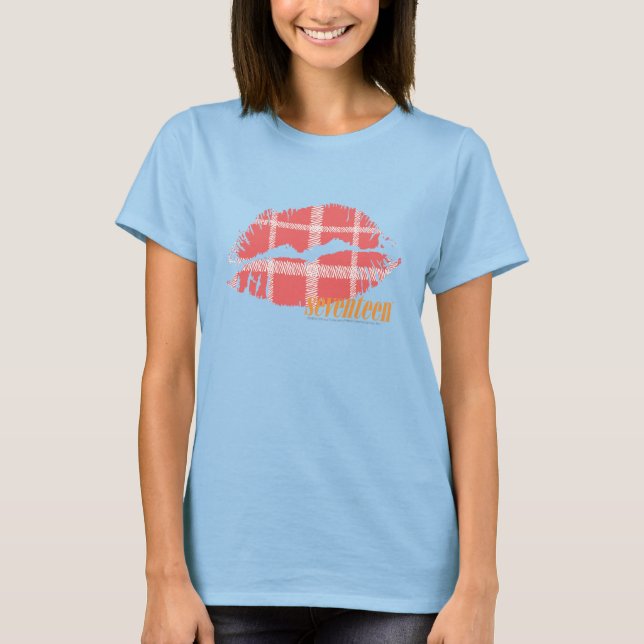 Plaid Pink T-Shirt (Front)