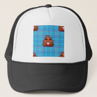plaid poop emoji