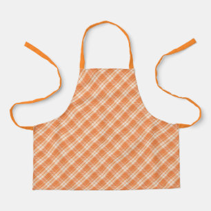 Plaid Print Apron