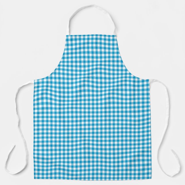 Plaid Print Apron (Front)