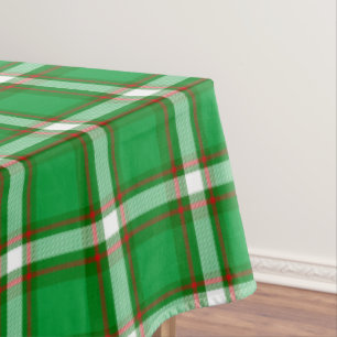 Plaid Print Tablecloth