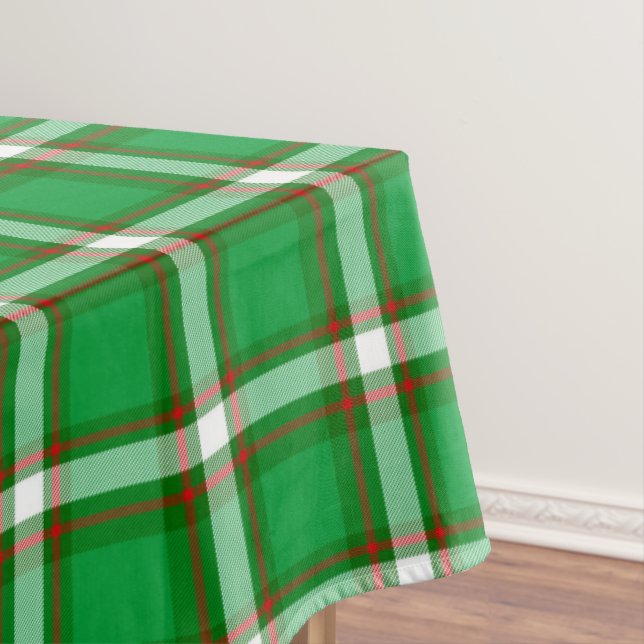 Plaid Print Tablecloth (In Situ)
