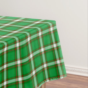 Plaid Print Tablecloth