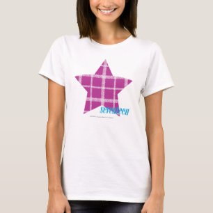 Plaid Purple 3 T-Shirt