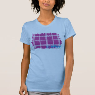 Plaid Purple 4 T-Shirt