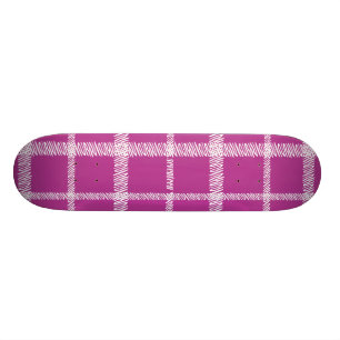 Plaid Purple Skateboard