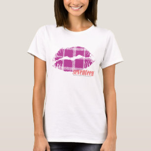 Plaid Purple T-Shirt