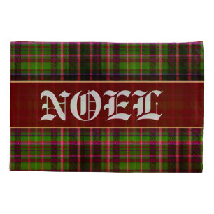 Plaid Red and Green Tarten Christmas Pillowcase