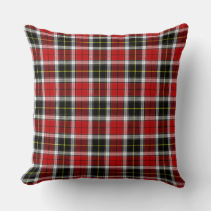 Plaid Red Brown Checks Pattern-52626 Cushion