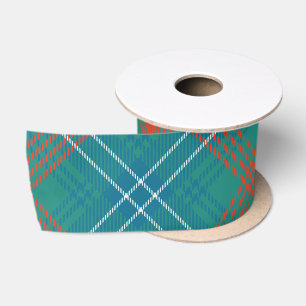 Plaid Rustic Elegant Tartan Satin Ribbon