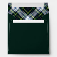 Plaid Rustic Green Clan Gordon Tartan