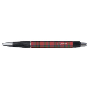 Plaid Rustic Red and Green Stewart Tartan