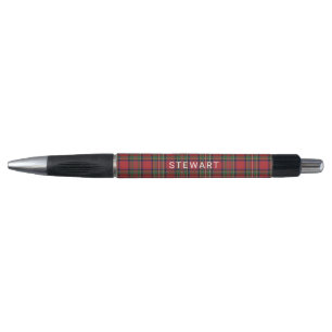 Plaid Rustic Red and Green Stewart Tartan