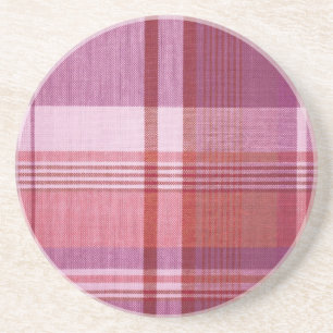 Plaid Sandstone Coaster