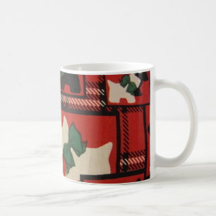 Plaid Scotties & Westies Coffee Mug