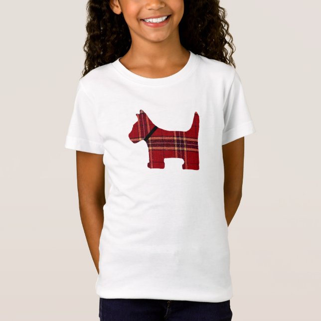 Plaid Scotty Dog Shirt (Front)
