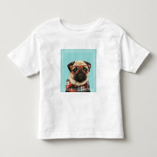 Plaid Shirt Pug