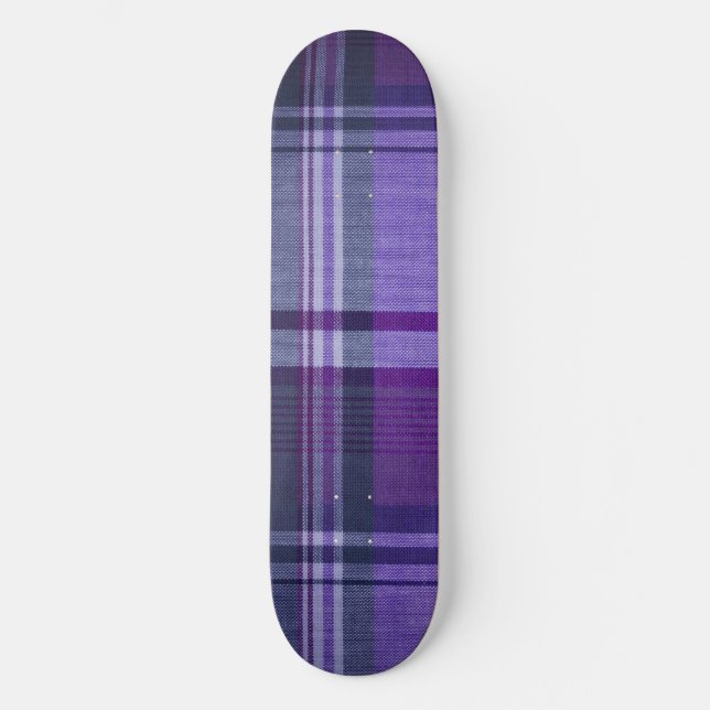 Plaid Skateboard Deck (Front)
