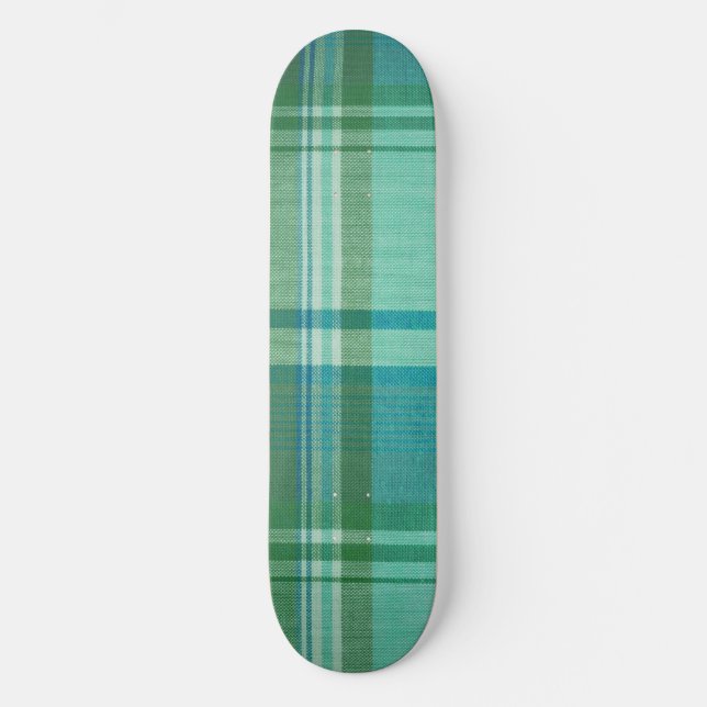 Plaid Skateboard Deck (Front)