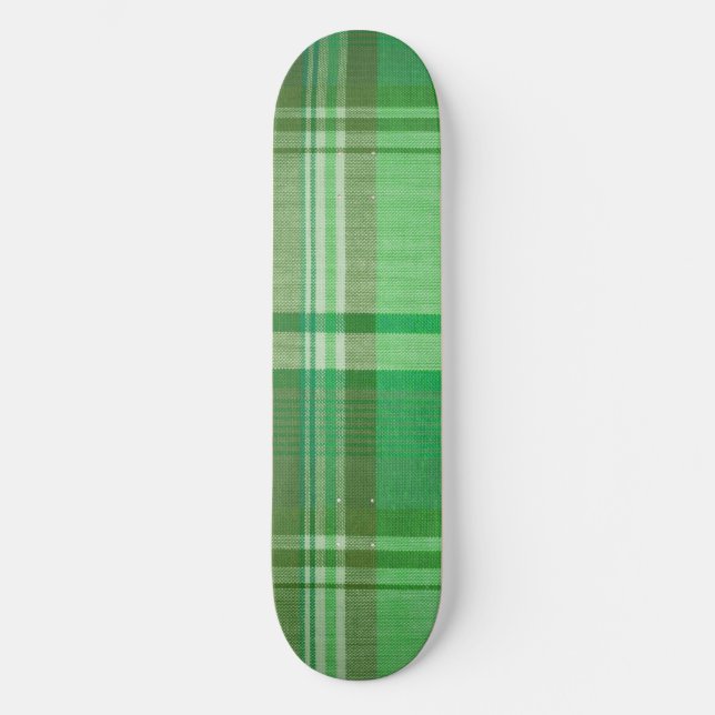 Plaid Skateboard Deck (Front)