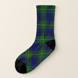 Plaid Socks Johnston Modern Tartan Socks Scots