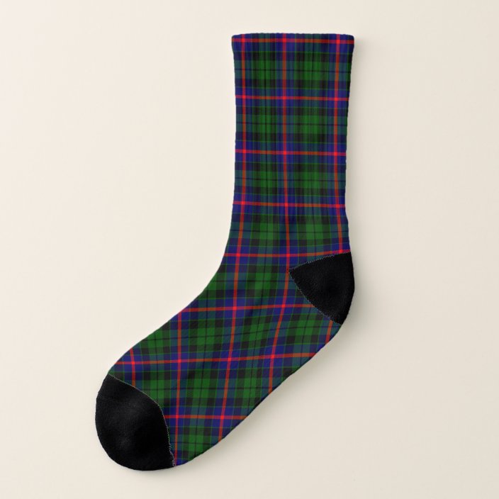 Plaid Socks Morrison Tartan Socks Scots Zazzle.co.uk