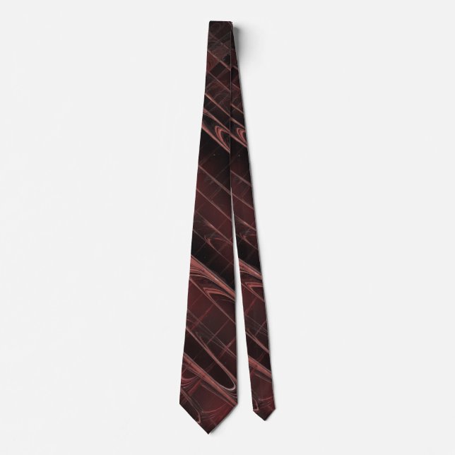 Plaid Statement Piece Tie (Front)