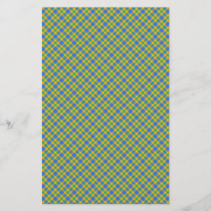 Plaid Stationery