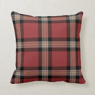 plaid tartan accent couch decorative pillow