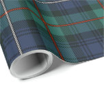 Plaid Tartan Clan Robertson Rustic Check Wrapping Paper<br><div class="desc">Classic plaid clan Robertson check to make your gifts a complete package for all occasions</div>