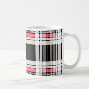 Plaid , tartan coffee mug