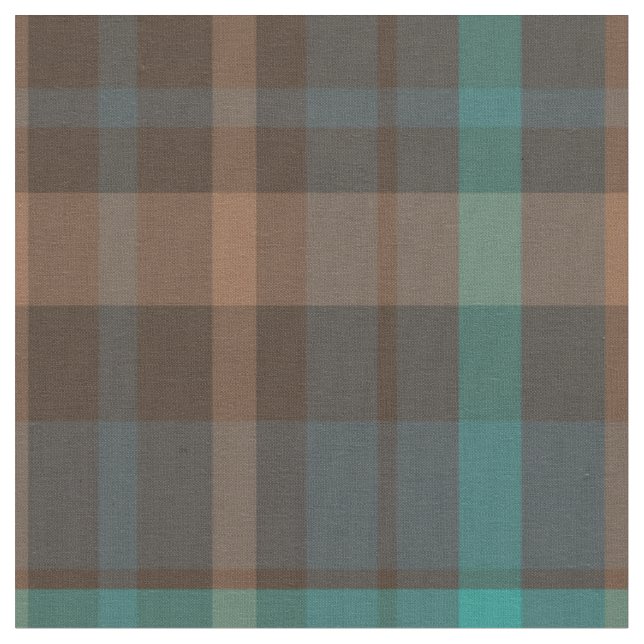Plaid tartan pattern fabric (Close Up)