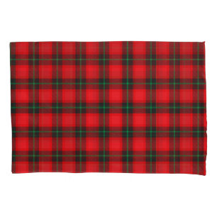 Plaid Tartan Red Black Pattern Trendy Pillowcase