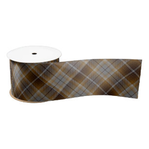 Plaid Tartan Satin Ribbon