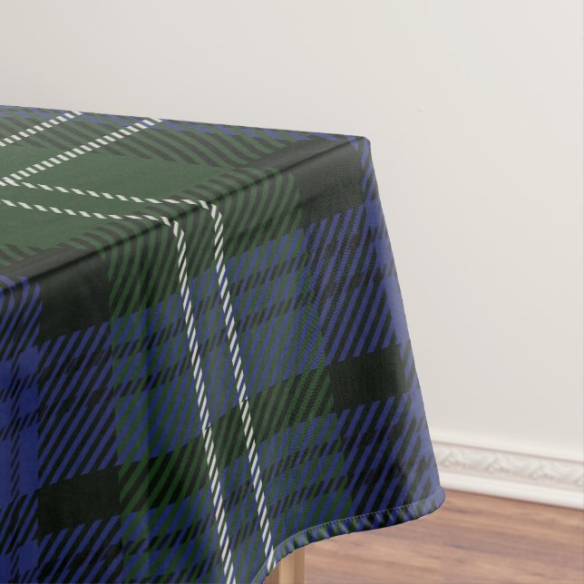 Plaid Tartan Scottish Clan Sutherland Tablecloth (In Situ)