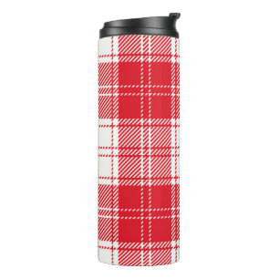 Plaid Thermal Tumbler