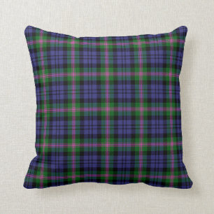 Plaid Throw Pillows Baird Modern Tartan Pillow