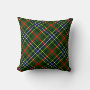 Plaid Throw Pillows Bisset Pattern Tartan Pillow