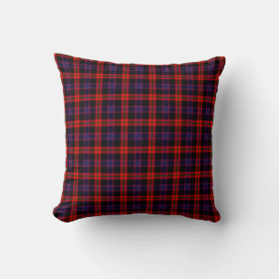 Plaid Throw Pillows Broun Modern Tartan Pillow