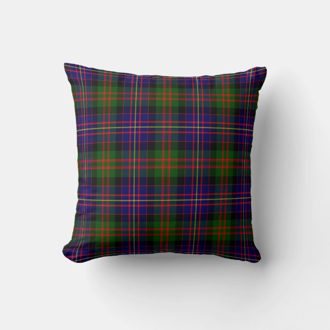Plaid Throw Pillows Cameron Of Erracht Modern Tart (Front)