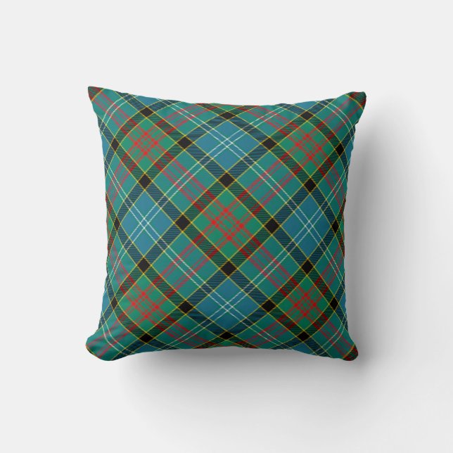 Plaid Throw Pillows Cathcart Tartan Pillow (Front)