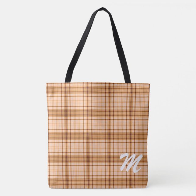 Plaid Tote Bag (Front)