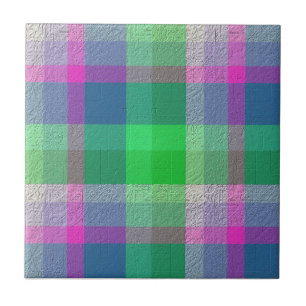 Plaid With Pattern Tile